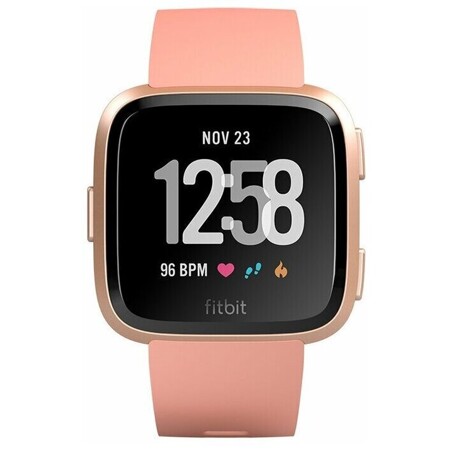 Fitbit Versa s/p+l/g pink: характеристики и цены