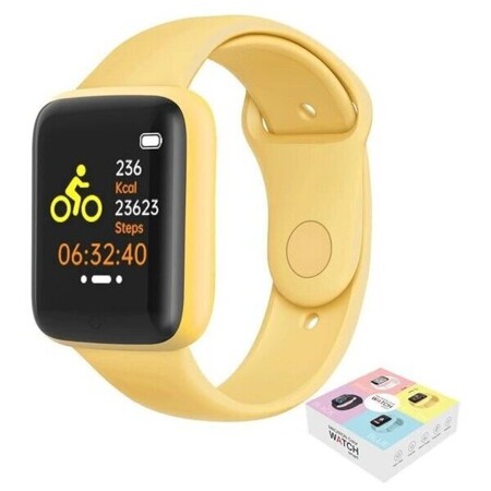 Умные часы Smart Watch D20, Bluetooth, фитнес браслет / Часы для спортсменов / для фитнеса, бега, тренировок, спорта: характеристики и цены