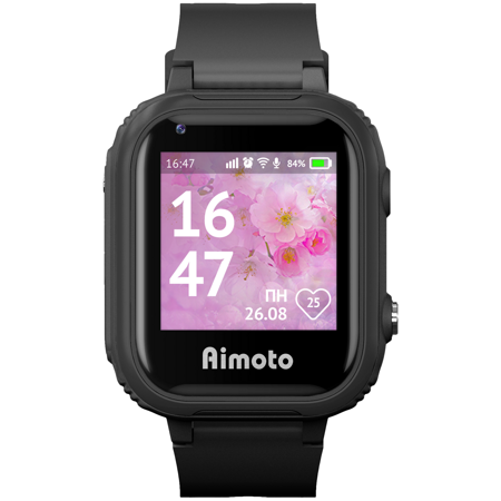 Часы с GPS трекером Aimoto Pro 4G Black (8100801): характеристики и цены