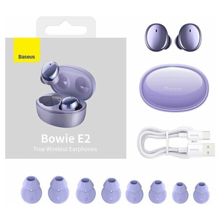 Baseus Bowie E2 Purple NGTW090005: характеристики и цены