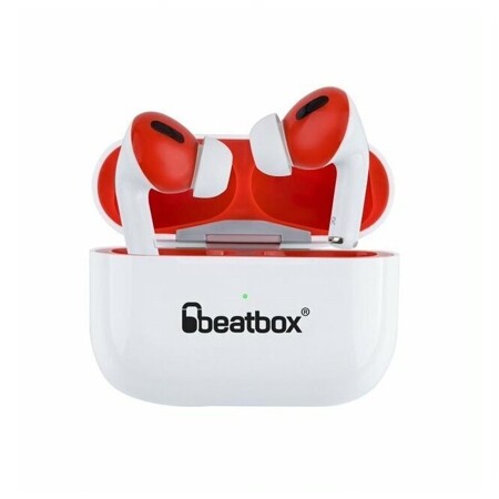 Наушники Beatbox Pods Pro 1 Wireless Charging White-Red: характеристики и цены