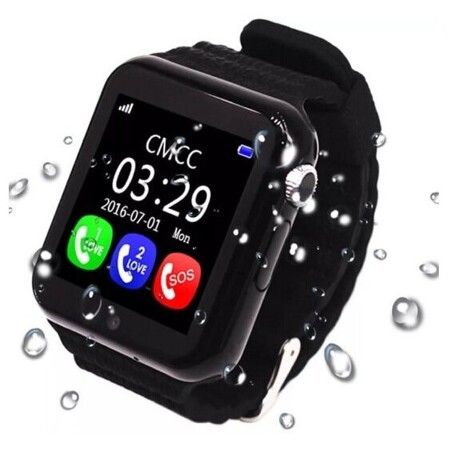 Смарт часы детские Smart Watch V7K (Черные): характеристики и цены