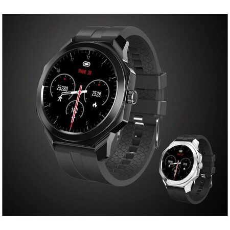 Мужские Смарт- часы R68, спортивные умные сенсорные часы, защита от воды R68- BLACK- L: характеристики и цены