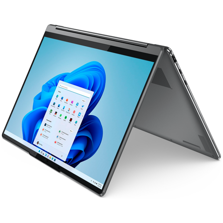 Lenovo Yoga 9 Gen 7 14" 2.8K Touch OLED/Core i5-1240P/16GB/512GB SSD/Iris Xe Graphics/Win 11 Home/RUSKB/серый (82LU004NRU): характеристики и цены