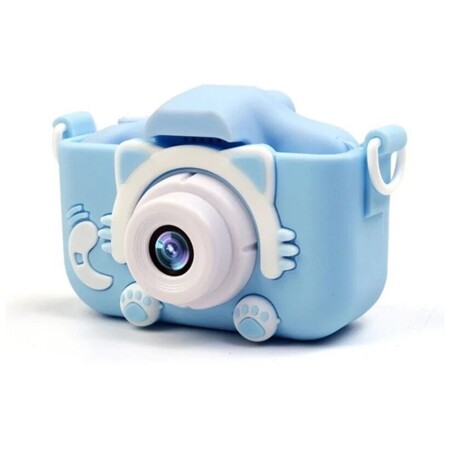 Детский фотоаппарат с двумя камерами Little Photographer X5C Синий: характеристики и цены