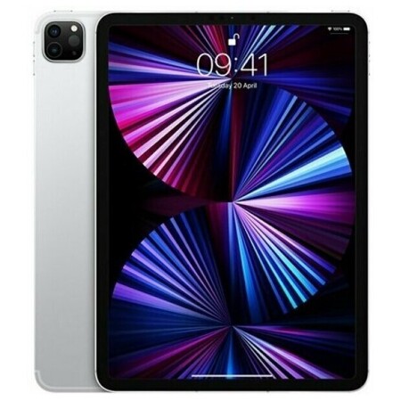 Apple iPad Pro 12.9 (2021) 2TB Wi-Fi + Cellular Silver MHRE3: характеристики и цены