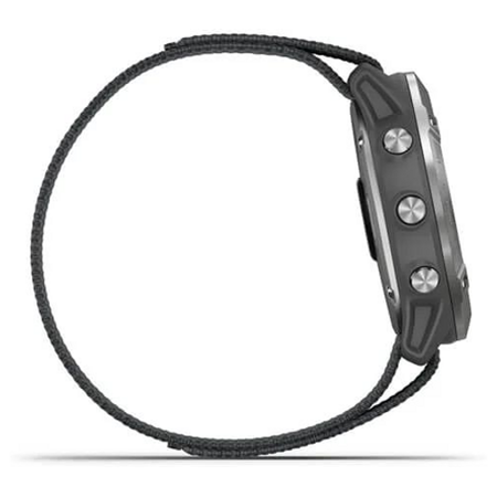 Garmin Enduro стальной корпус и серый нейлоновый ремешок UltraFit: характеристики и цены