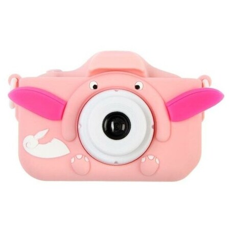 Детский цифровой фотоаппарат Cartoon Digital Camera Dandy "Слоник", модель 9911564, розовый: характеристики и цены