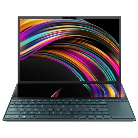ASUS ZenBook Duo UX481FL-BM020R (1920x1080, Intel Core i7 1.8 ГГц, RAM 16 ГБ, SSD 512 ГБ, GeForce MX250, Win10 Pro): характеристики и цены