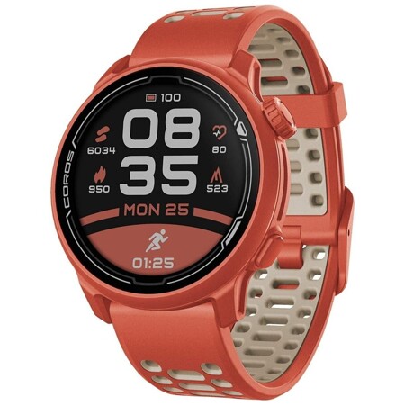 Coros Pace 2 red Silicone Band: характеристики и цены