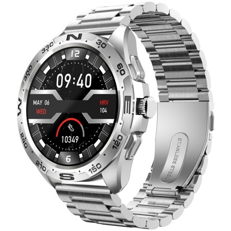 Kingwear Умные часы Smart watch KingWear I32 PRO (Серебристый, с серебристым металлическим ремнем): характеристики и цены