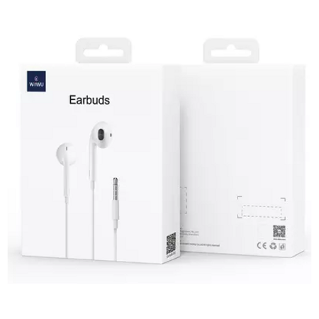 WiWU Earbuds EB101 с микрофоном белые: характеристики и цены