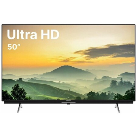 GRUNDIG 50GGU7900B, 4K Ultra HD, черный, смарт ТВ, Android: характеристики и цены