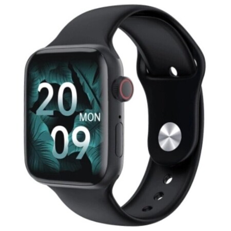 Умные часы М7 МАХ Смарт-часы Smart Watch M7 MAX 45 мм сенсорный 1,9 HD-экран NFC с активной кнопкой Siri беспроводная зарядка черные: характеристики и цены