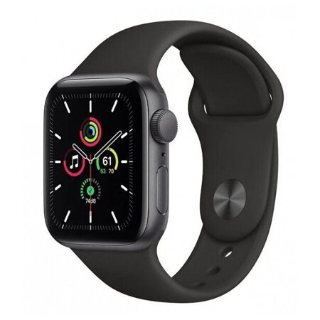 Apple Watch SE GPS 40mm Aluminum Case with Sport Band: характеристики и цены