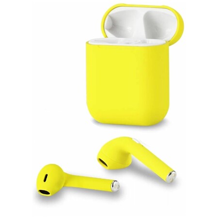 Bluetooth беспроводные наушники i9S True Wireless Stereo с анимацией (Желтый): характеристики и цены