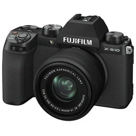 Fujifilm X-S10 Kit 15-45mm Black: характеристики и цены