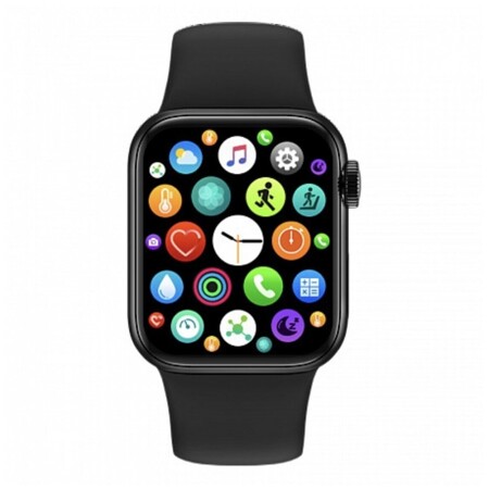 Умные часы Smart Watch SMART WATCH 7 SERIES NEW TECHNOLOGIES(черный) внимание! Кабель для айфона в подарок!: характеристики и цены