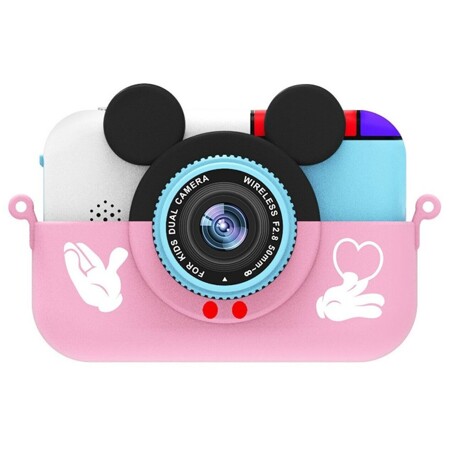 Детский цифровой фотоаппарат Микки Маус, 28 Мпикс с ударопрочным чехлом: характеристики и цены
