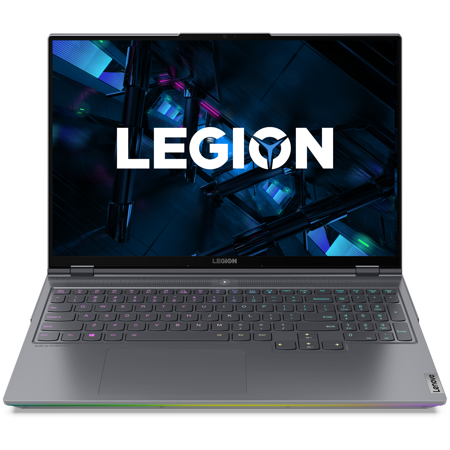 Lenovo Legion 7 Gen 6 16" WQXGA IPS/Core i7-11800H/32GB/1TB SSD/NVIDIA GeForce RTX 3080 16Gb/DOS/NoODD/серый (82K60076RK): характеристики и цены
