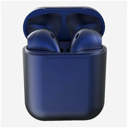 Беспроводные Bluetooth-наушники I12 TWS 5.0 (dark blue): характеристики и цены