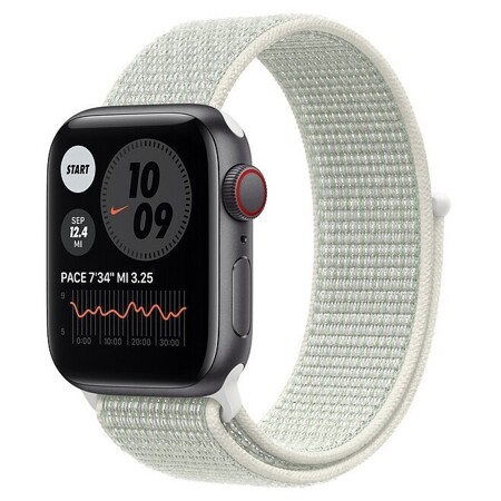 Apple Watch SE GPS + Cellular 40мм Aluminum Case with Nike Sport Loop: характеристики и цены