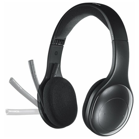 Logitech Wireless Headset H800, Bluetooth, USB, черный (981-000338): характеристики и цены