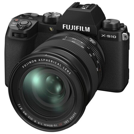 Fujifilm X-S10 Kit 16-80mm Black: характеристики и цены
