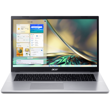Acer Aspire 3 A317-54-54UN 17.3" FHD IPS/Core i5-1235U/8GB/512GB SSD/Iris Xe Graphics/Win 11 Home/RUSKB/серебристый (NX. K9YER.004): характеристики и цены