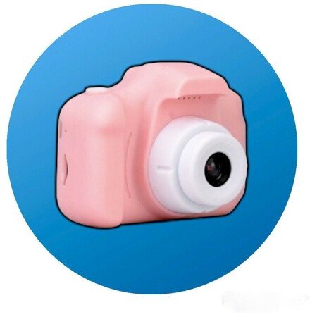 Фотоаппарат Детский Начинающий фотограф / Камера фото для детей/ Цифровая фотокамера/ Розовый: характеристики и цены