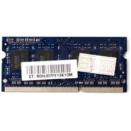 Память DDR3L SODIMM 8Gb (б/у): характеристики и цены