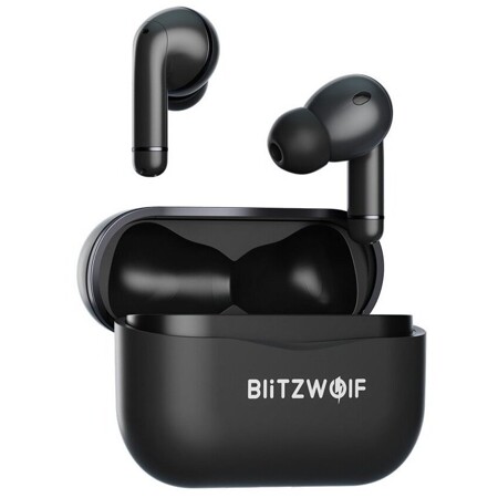 BlitzWolf BW-ANC3 Bluetooth TWS Earphones Hybrid ANC Black: характеристики и цены