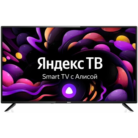 BBK Яндекс. ТВ 40LEX-7257/FTS2C, 40", LED, FULL HD, черный: характеристики и цены