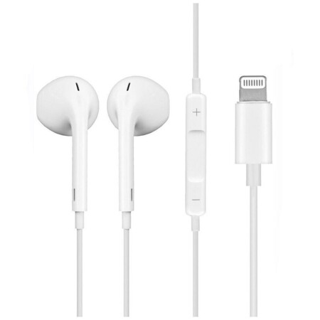 Наушники Проводные для Айфона / ProvoDA! / Разъем Lightning для Apple iPhone 7, 8, X, 11, 12, 13 / только для музыки: характеристики и цены