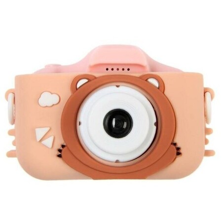 Детский цифровой фотоаппарат Cartoon Digital Camera Bear "Мишка", модель 1421951, розовый: характеристики и цены