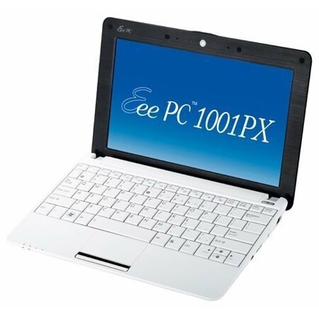 ASUS Eee PC 1001PX (1024x600, Intel Atom 1.667 ГГц, RAM 1 ГБ, HDD 160 ГБ, без ОС): характеристики и цены