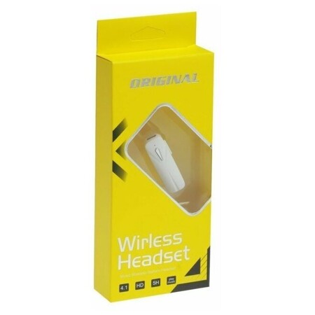 Беспроводная Bluetooth-Гарнитура для телефона W-50, крепление за ухо, белая: характеристики и цены