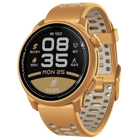 Coros Pace 2 gold Silicone Band: характеристики и цены