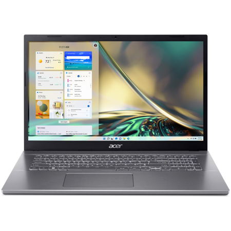 Acer Aspire 5 A517-53-58YP 17.3" FHD IPS/Core i5-1235U/16GB/512GB SSD/Iris Xe Graphics/Win 11 Home/RUSKB/серый (NX. K62ER.00A): характеристики и цены
