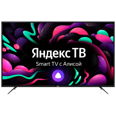 BBK LED 65" 65LEX-8273/UTS2C Яндекс. ТВ черный 4K Ultra HD 60Hz DVB-T2 DVB-C DVB-S2 WiFi Smart TV (RUS): характеристики и цены