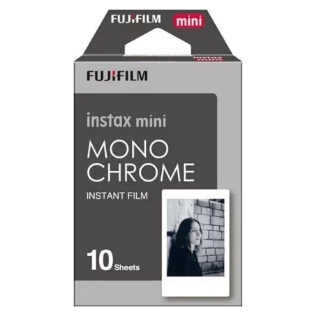 Fujifilm Instax Mini Monochrome, 10 шт.: характеристики и цены