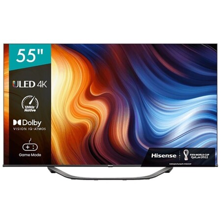 Hisense QLED 55U7HQ (2022) 120 Гц ULED Quantum dot Smart TV: характеристики и цены