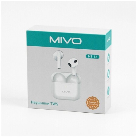 MIVO MT-12 Bluetooth 5.3 с микрофоном / IOS / Android / Siri: характеристики и цены