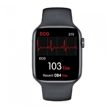 Смарт-часы Smart Watch W26 с тонометром, черный: характеристики и цены