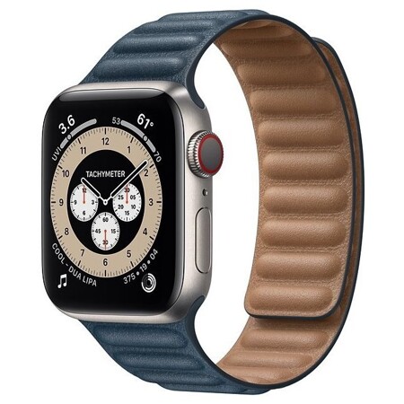 Apple Watch Edition Series 6 GPS + Cellular 40мм Titanium Case with Leather Link: характеристики и цены