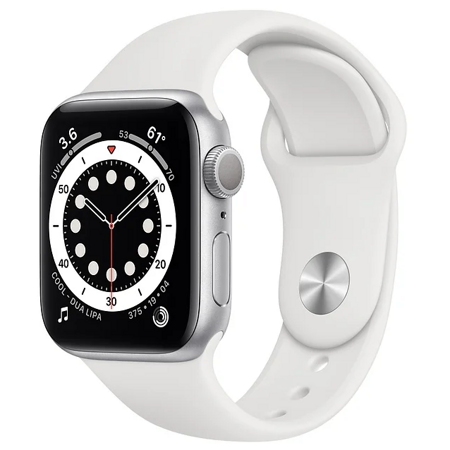 Apple Watch Series 6 GPS 40mm Aluminum Case with Sport Band: характеристики и цены