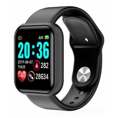 Умные Часы Smart Watch Y68, черные: характеристики и цены