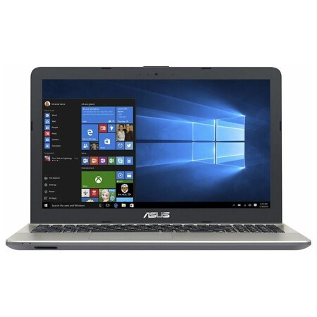 ASUS VivoBook Max X541SA-XO687 (1366x768, Intel Pentium 1.6 ГГц, RAM 4 ГБ, HDD 500 ГБ, DOS): характеристики и цены