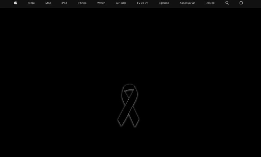 Apple изменила главную страницу турецкого сайта