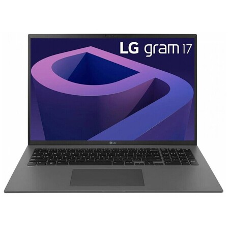 LG Gram 17 2022 Dark Silver 17Z90Q-G. AA76Y WQXGA [2560x1600] i7 1260P 16 Gb LPDDR5 512gb SSD M.2 Intel Iris Xe Graphics win11 1.35кг: характеристики и цены